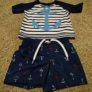 Old Navy 0-3 month swimming suit